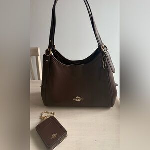 NWT Coach Erin Shoulder Bag w/Zip Card Case